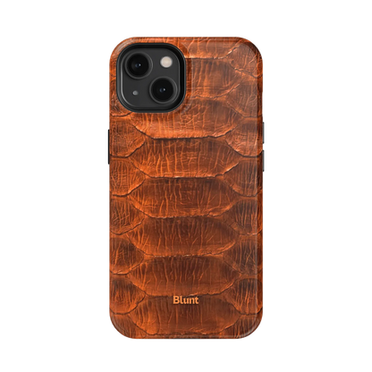 Auburn Python iPhone Case