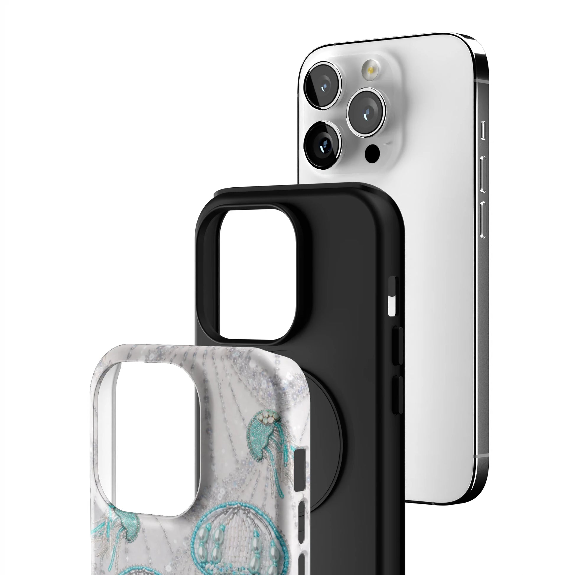 Silver-Jelly-iphone-case-iPhone 14 Pro-3
