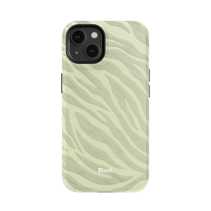 Sage Zebra iPhone Case