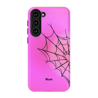 Pink Web Samsung Case