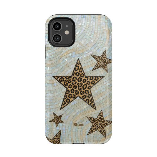 Leopard Star iPhone Case
