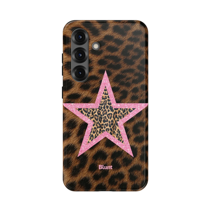 Pink Cheetah Starlette Samsung Case