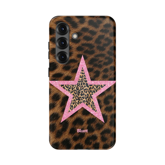 Pink Cheetah Starlette Samsung Case