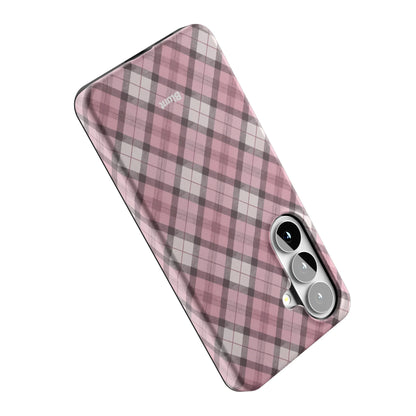 Pink-Plaid-samsung-case-Galaxy S26-4