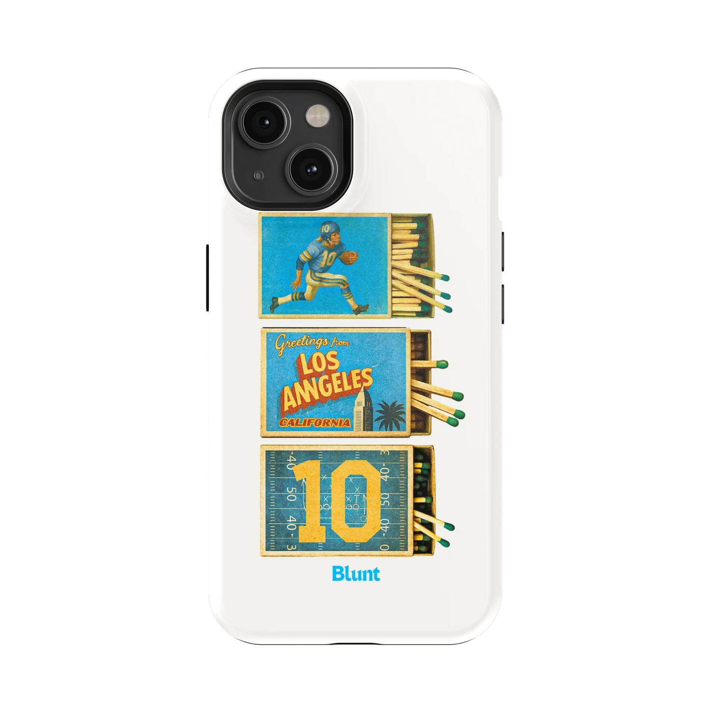 LA Coast Football iPhone Case