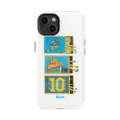 LA Coast Football iPhone Case