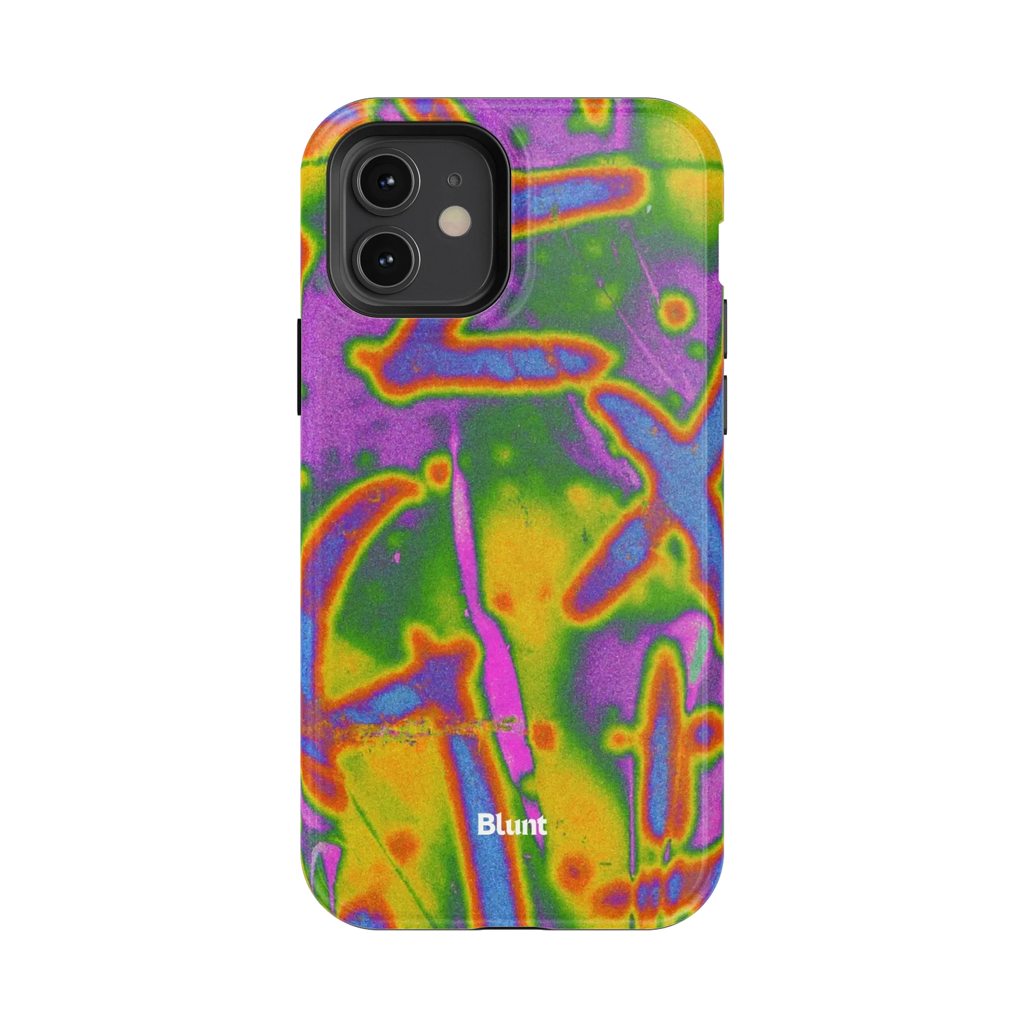 Neon Terrain iPhone Case