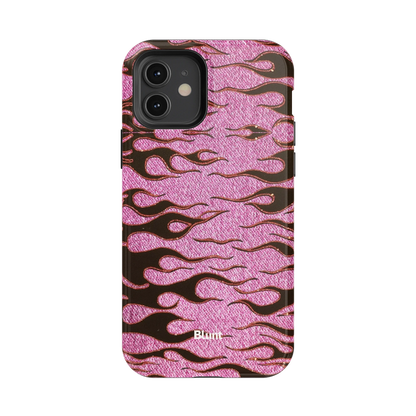 Fuchsia Heat iPhone Case
