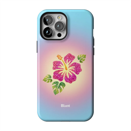 Hibiscus-Glow-iphone-case-iPhone 13 Pro Max-1
