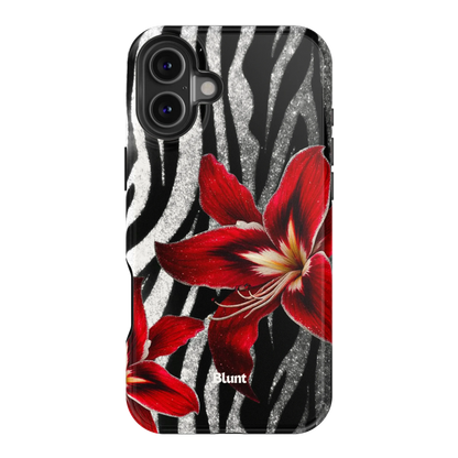 Zebra Rouge iPhone Case