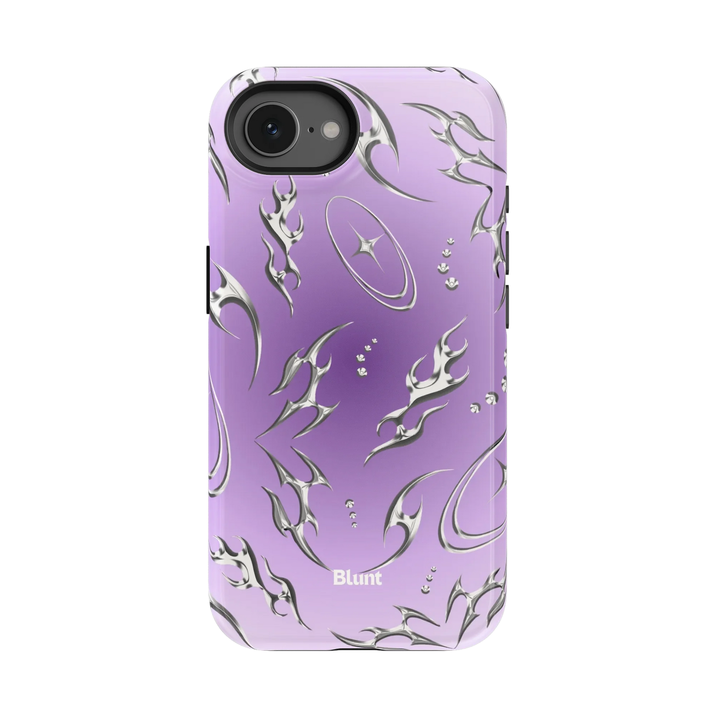 Purple Cyber iPhone Case