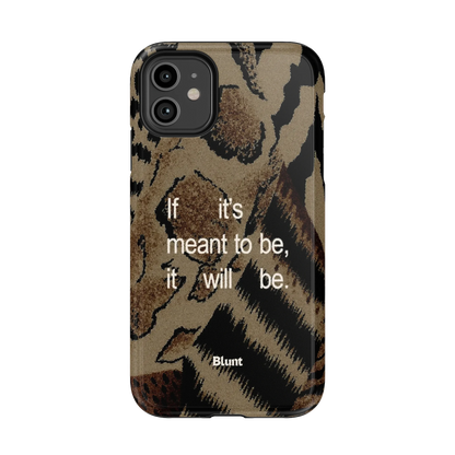 Meant To Be iPhone Case