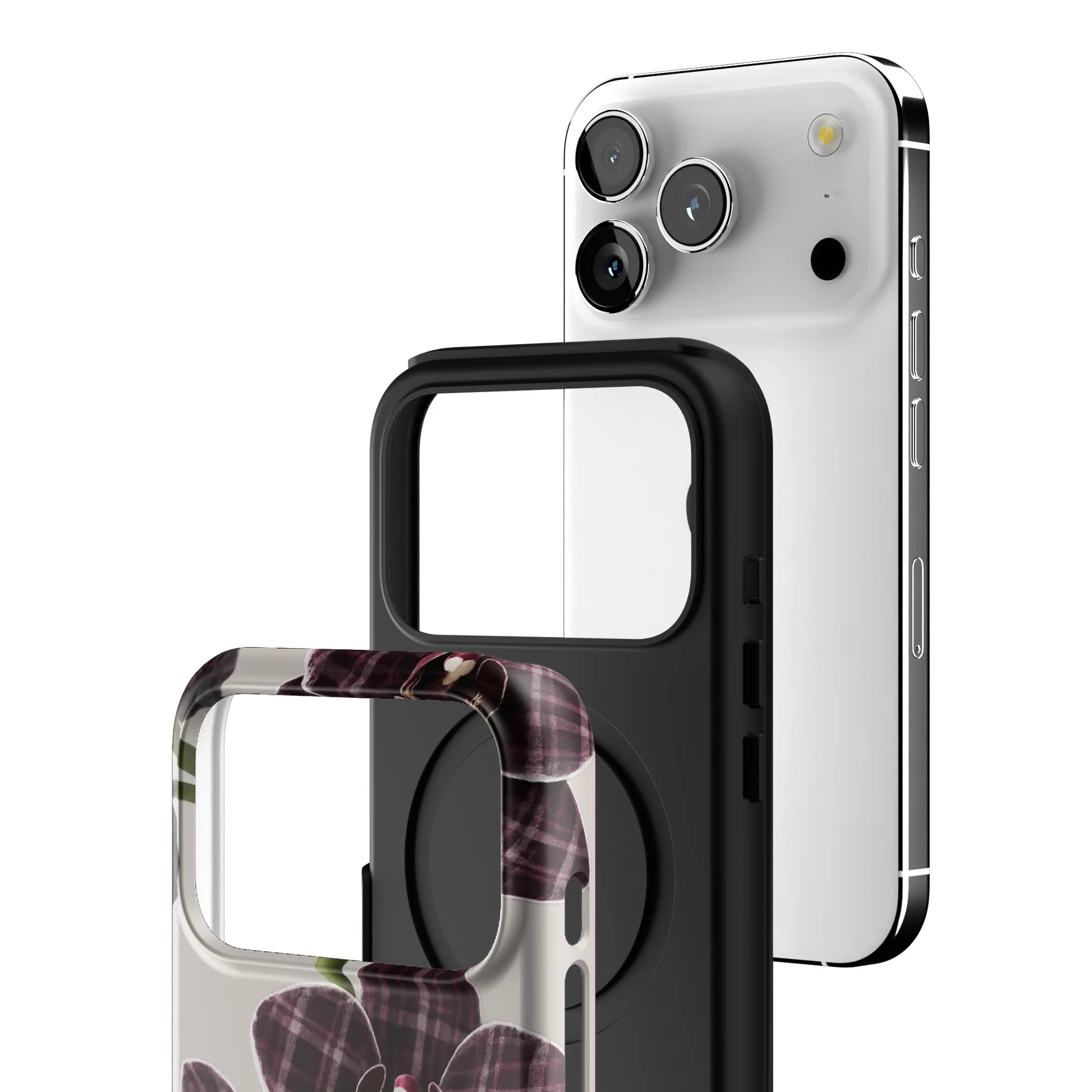 Petal-Plaid-iphone-case-iPhone 17 Pro-3
