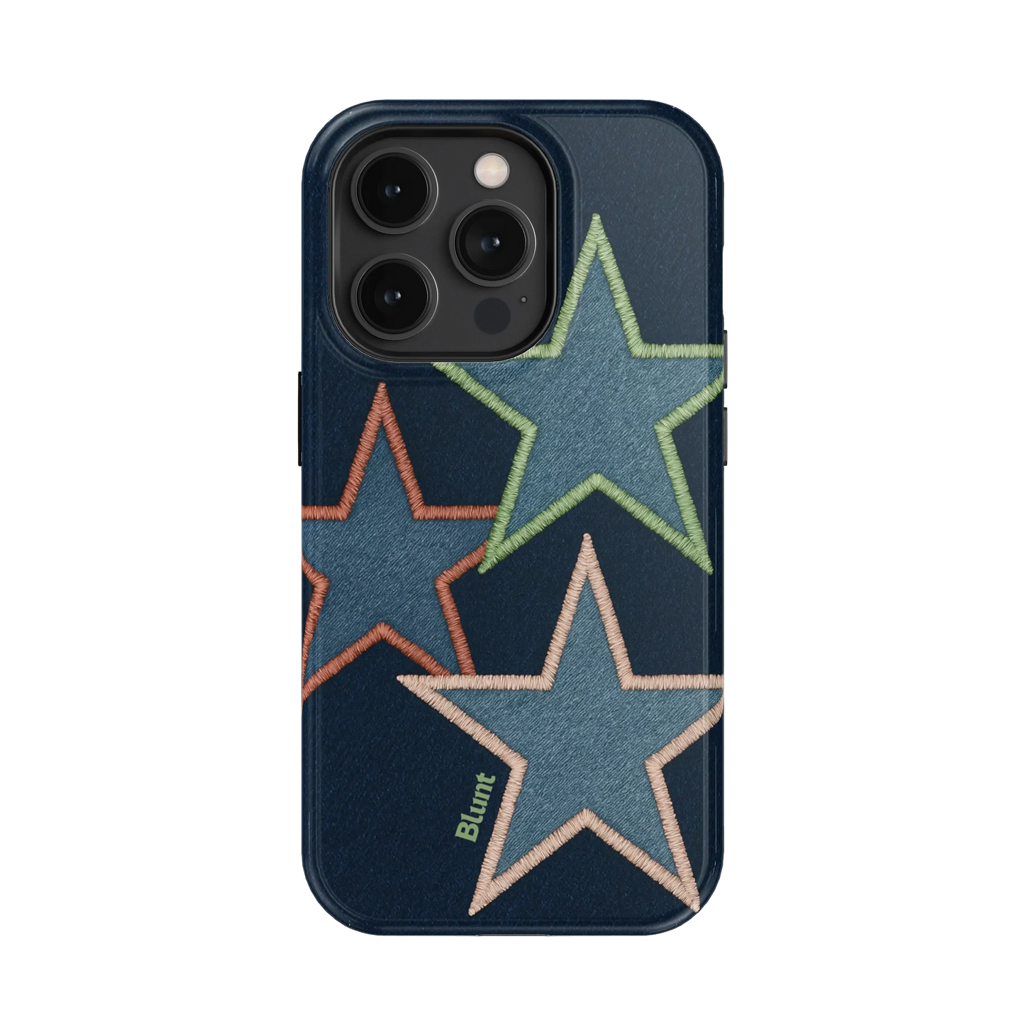 Neon Stars iPhone Case