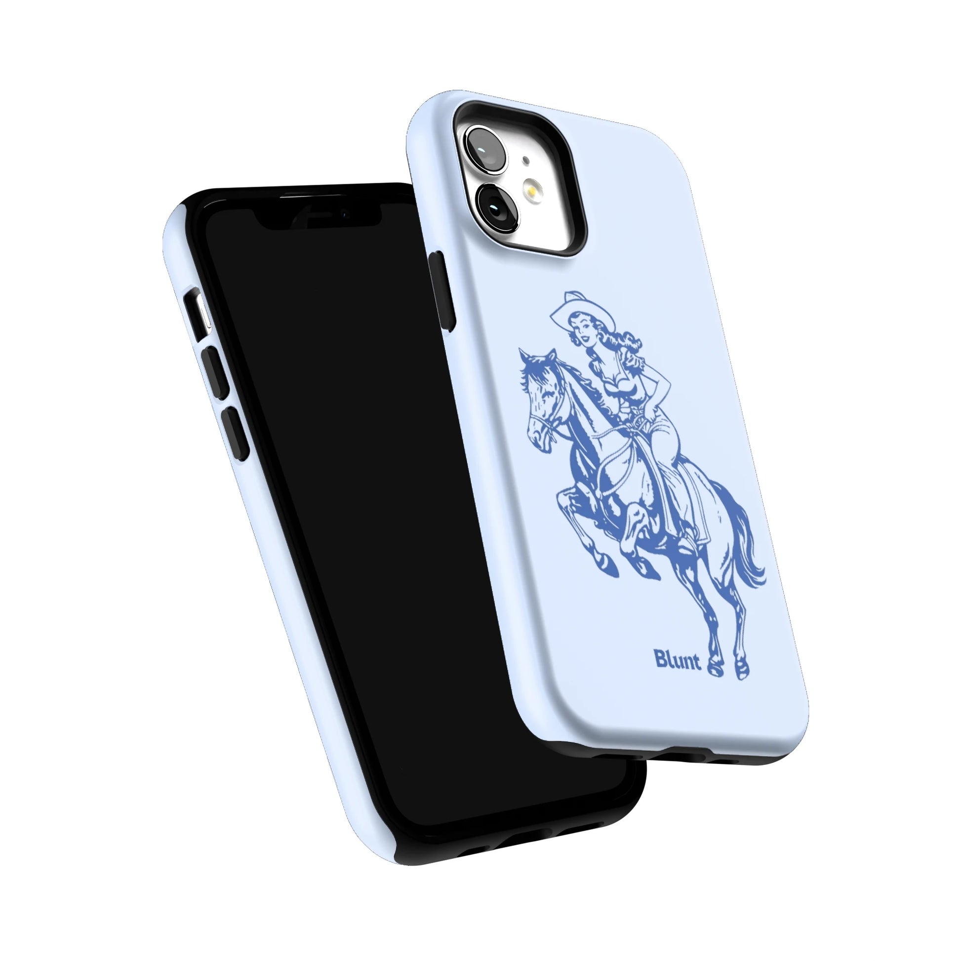 Blue-Lasso-Lady-iphone-case-iPhone 12-5