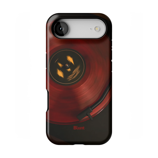 Crimson Echo iPhone Case