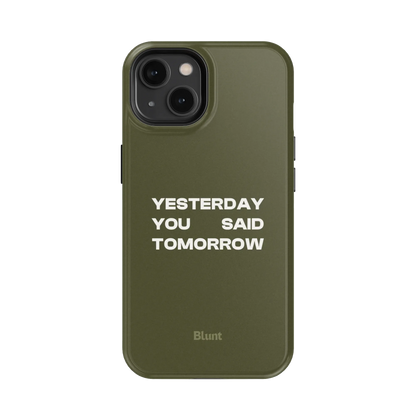 No Excuses iPhone Case