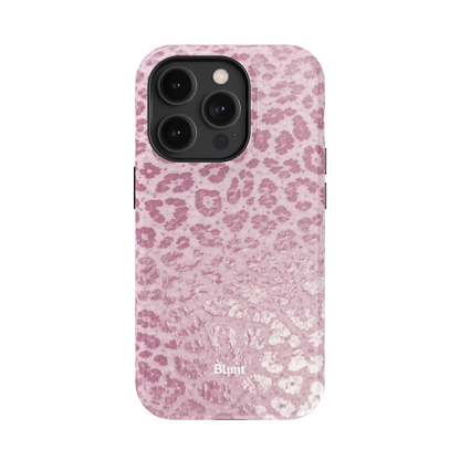 Vintage Rose Leopard iPhone Case