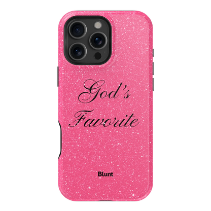 Gods Favorite Pink iPhone Case