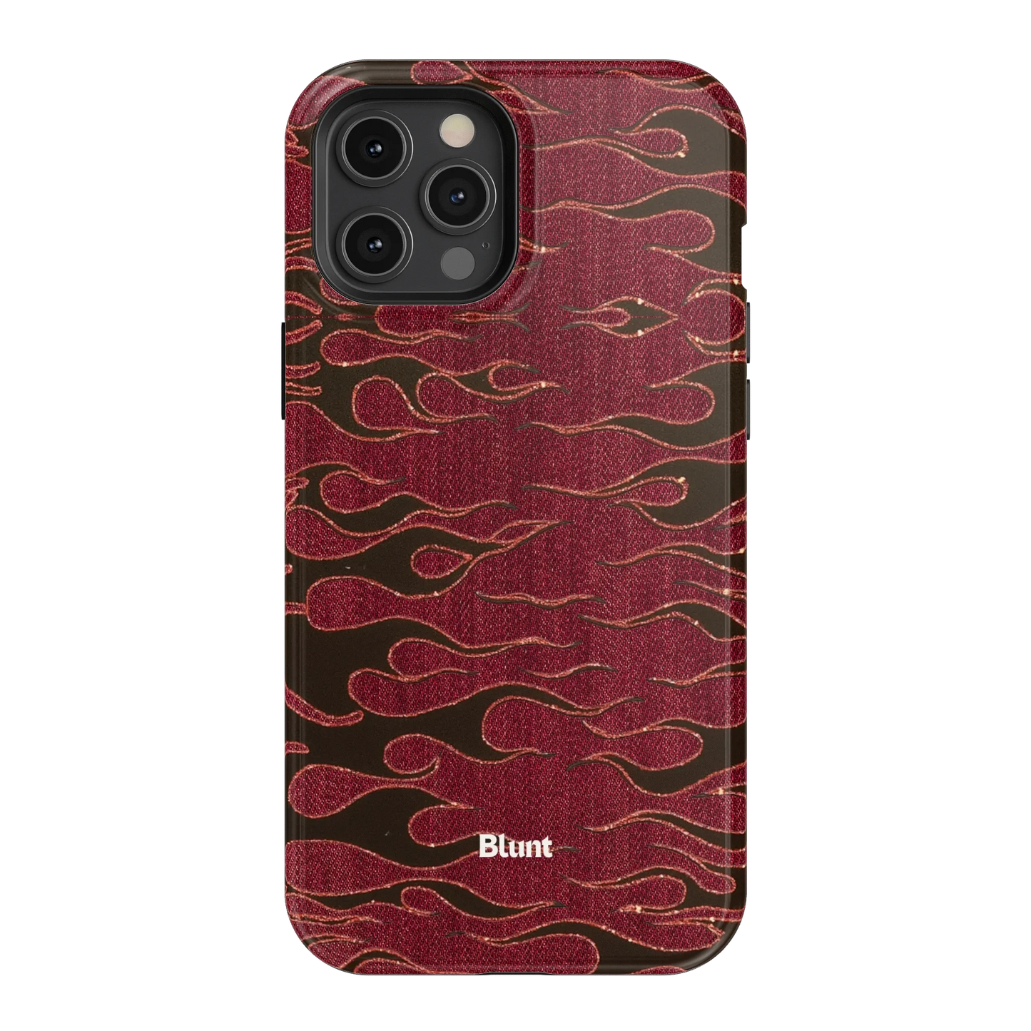 Crimson Fire iPhone Case