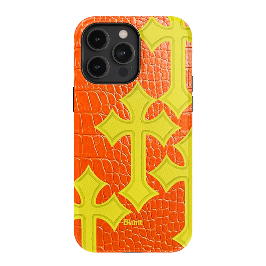 Neon Blessing iPhone Case