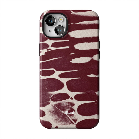 Crimson-Noir-Abstract-iphone-case-iPhone 14 Plus-1