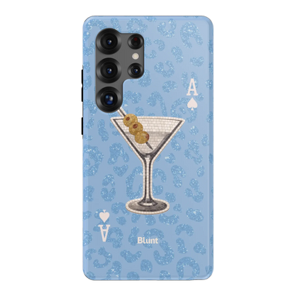 Blue Dirty Martini Samsung Case