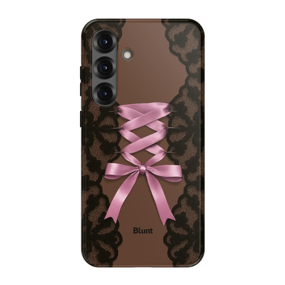 Brown Corset Samsung Case