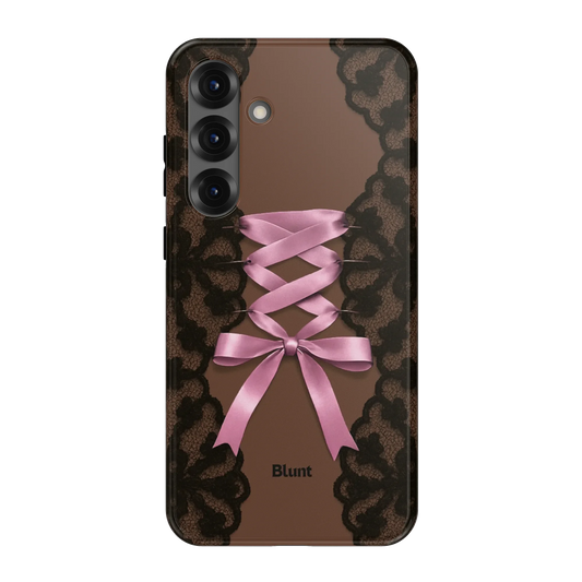 Brown Corset Samsung Case