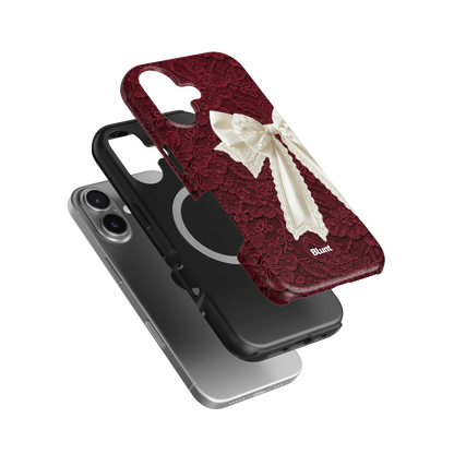 Velvet Bow iPhone Case