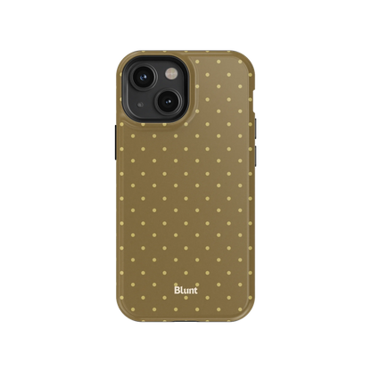 Olive Dot iPhone Case