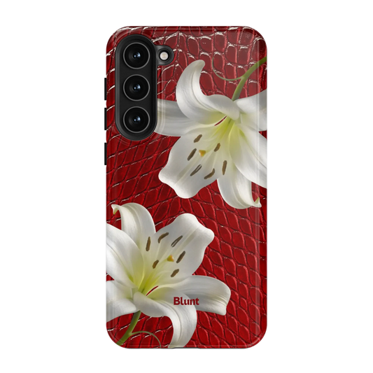 Crimson Lily Samsung Case