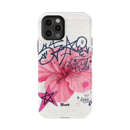 Grafitti Blossom iPhone Case