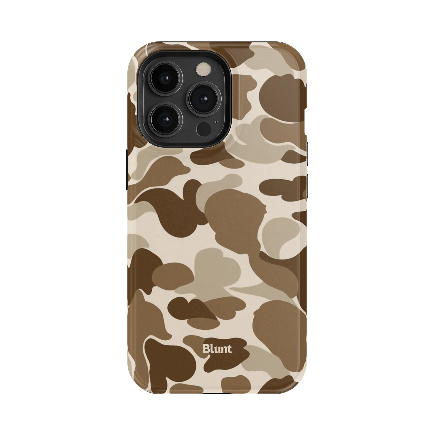 Brown Camo iPhone Case