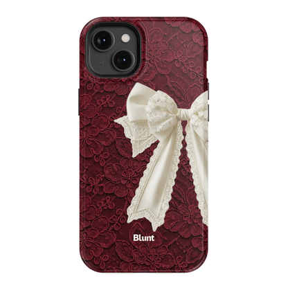 Velvet Bow iPhone Case