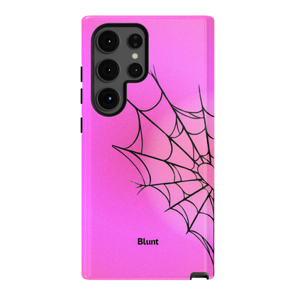 Pink Web Samsung Case