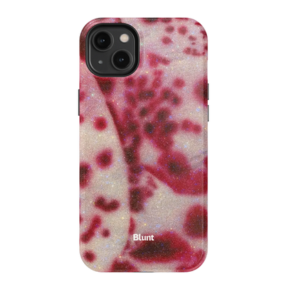 Crimson Veil iPhone Case