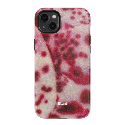 Crimson Veil iPhone Case
