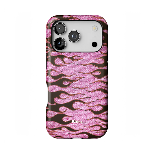 Fuchsia Heat iPhone Case