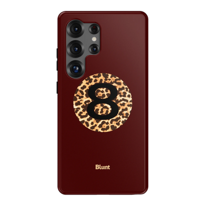 Burgundy Magic 8 Samsung Case