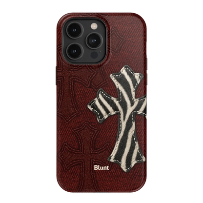 Zebrascale Cross iPhone Case