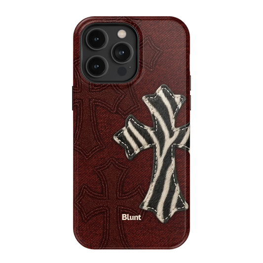 Zebrascale Cross iPhone Case
