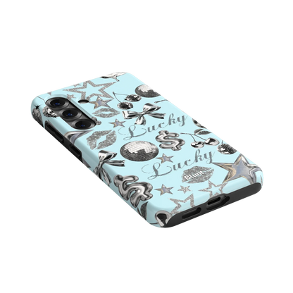Lucky Baby Blue Samsung Case