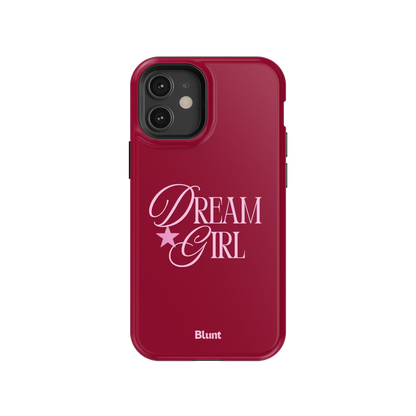 Dream Girl Maroon iPhone Case