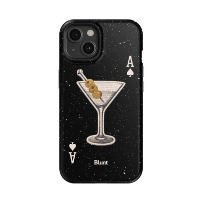 Black Dirty Martini iPhone Case