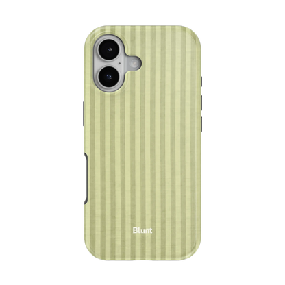 Olive Stripe iPhone Case