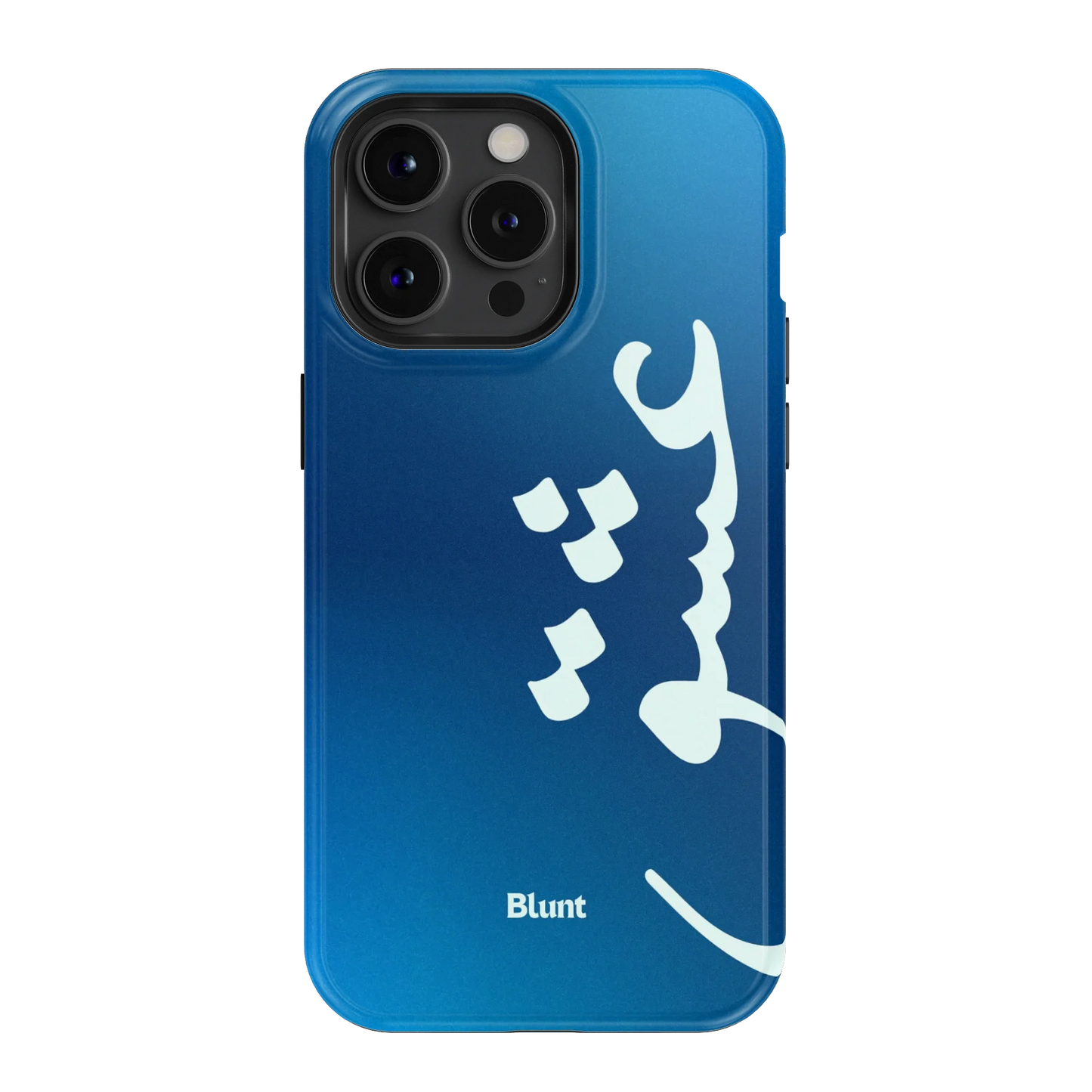 Blue Love iPhone Case