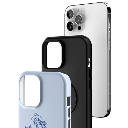 Blue-Lasso-Lady-iphone-case-iPhone 12 Pro Max-3