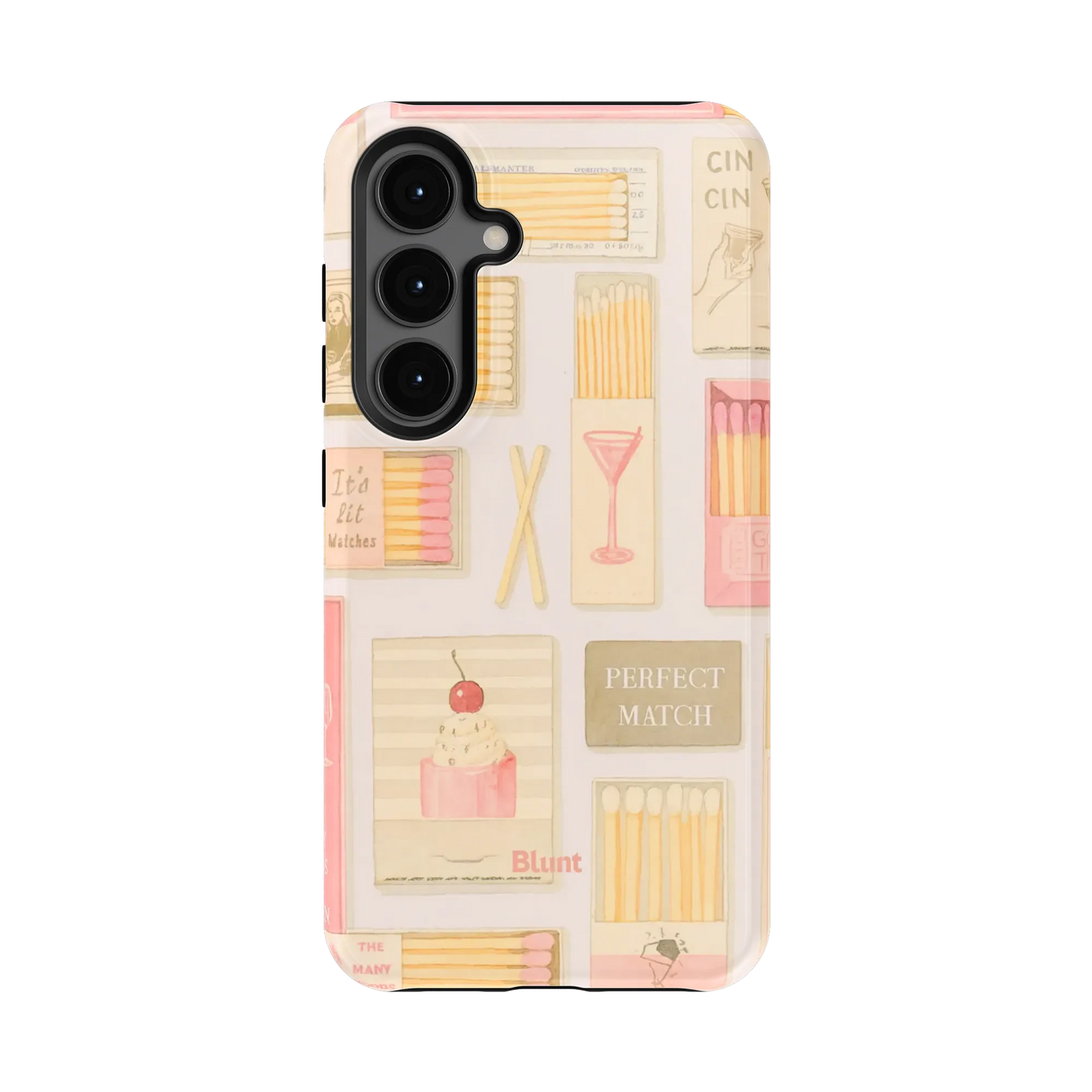 Pink Match Samsung Case