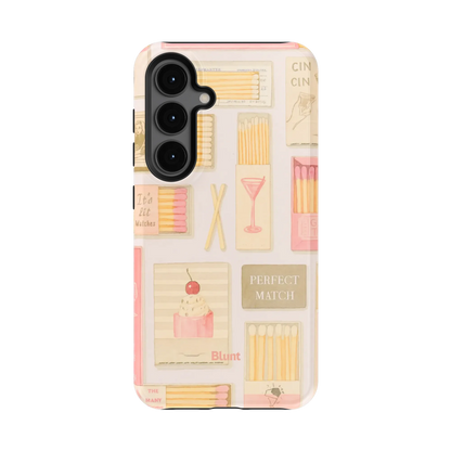 Pink Match Samsung Case